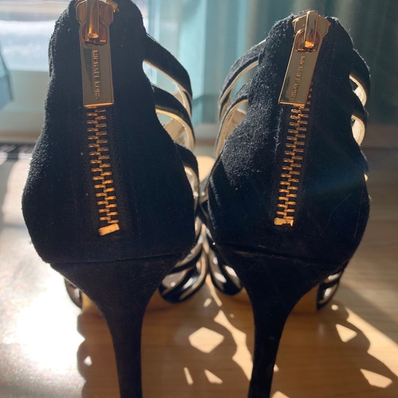 MICHAEL Michael Kors black suede 4-inch heels - Picture 3 of 5